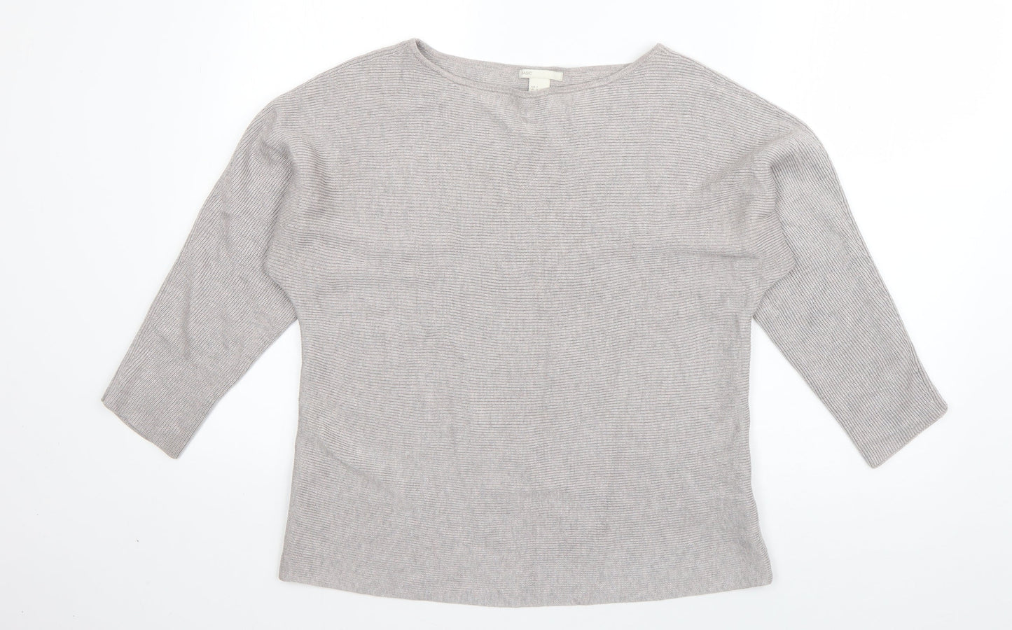 Womens UK Size S H&M Grey Pullover Jumper