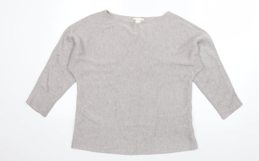 Womens UK Size S H&M Grey Pullover Jumper