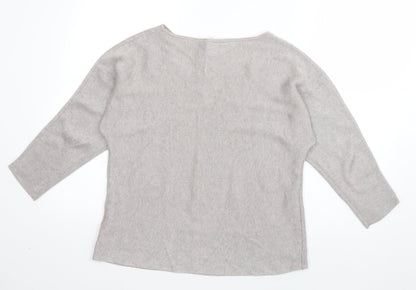Womens UK Size S H&M Grey Pullover Jumper