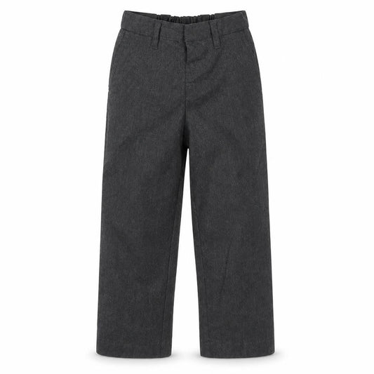 Lily & Dan Boys Grey  Polyester Dress Pants Trousers Size 4-5 Years  Regular