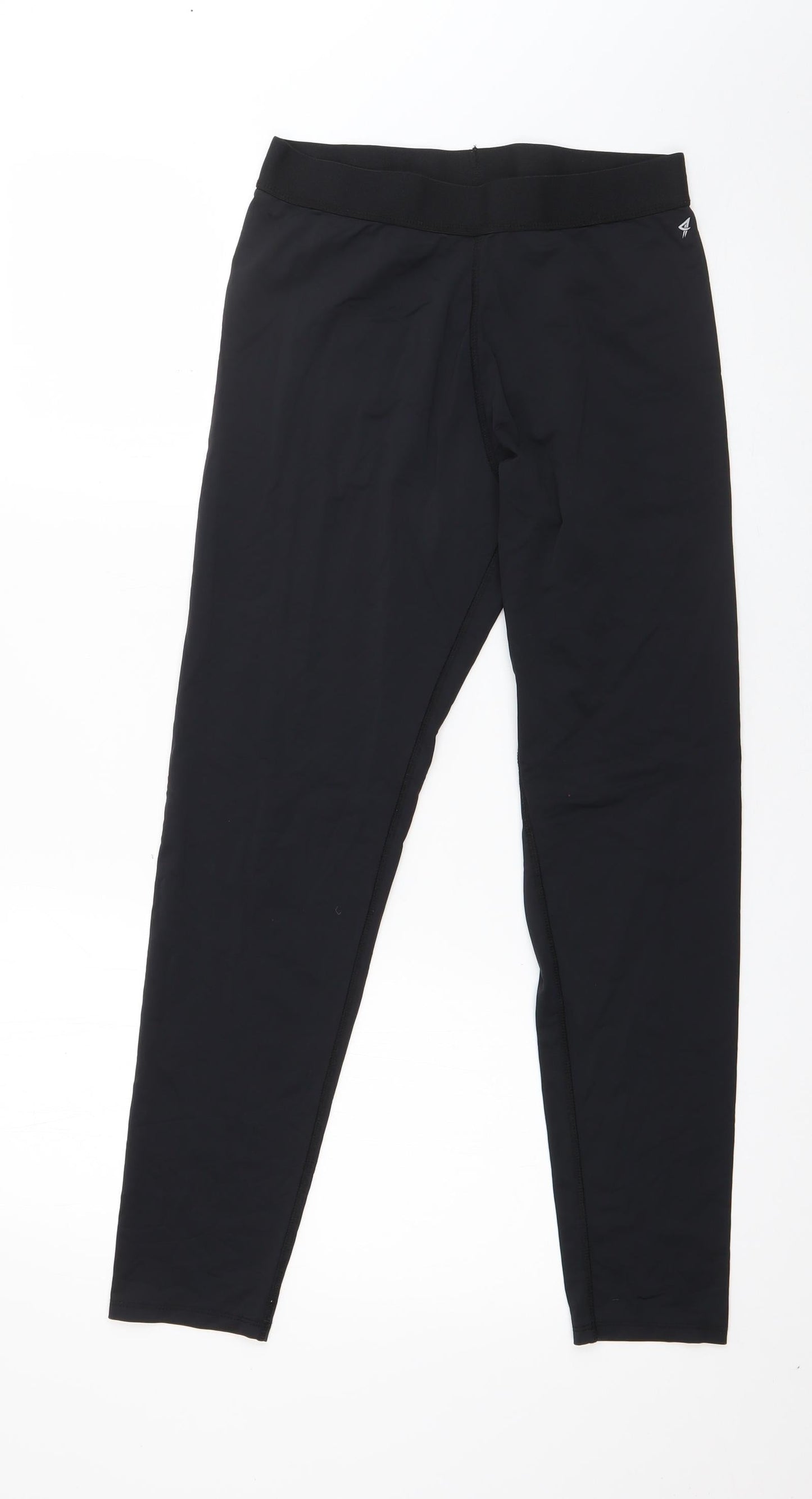 Womens UK Size 12 Workout  Capri Black Leggings
