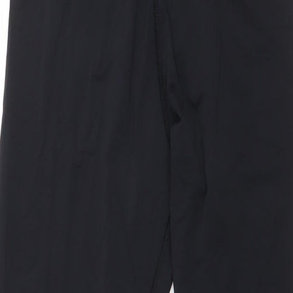 Womens UK Size 12 Workout  Capri Black Leggings