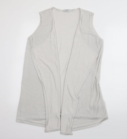 Womens UK Size 16 JD Williams White Cardigan Jumper