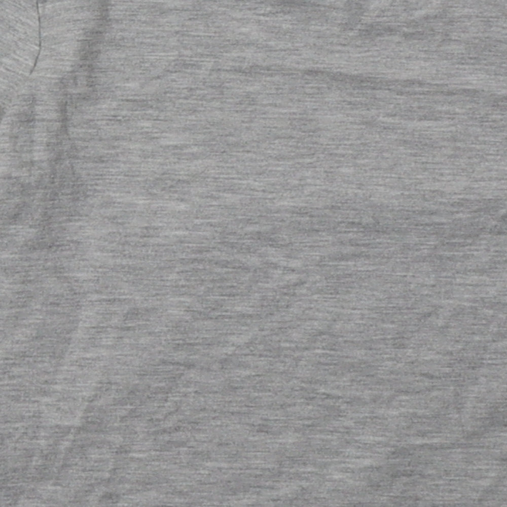 Brand and care label for George boys’ grey polyester basic casual, size 2-3, years crew neck pullover - cool dude