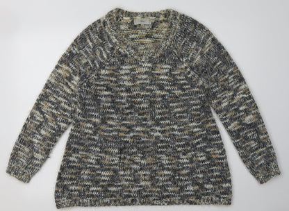 Womens UK Size 14 NEXT Grey Pullover Sweatshirt