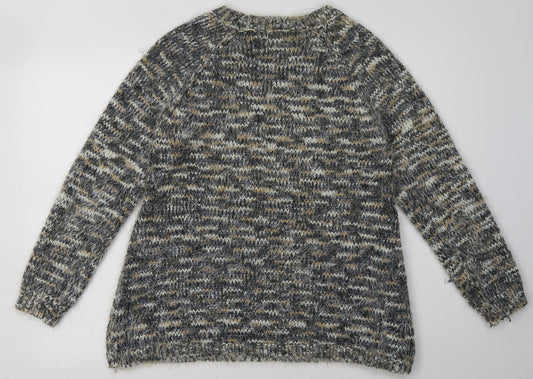 Womens UK Size 14 NEXT Grey Pullover Sweatshirt