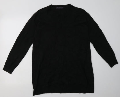 Womens UK Size 10 Marks and Spencer Black Pullover Sweatshirt