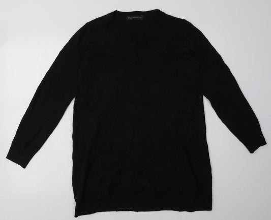 Womens UK Size 10 Marks and Spencer Black Pullover Sweatshirt