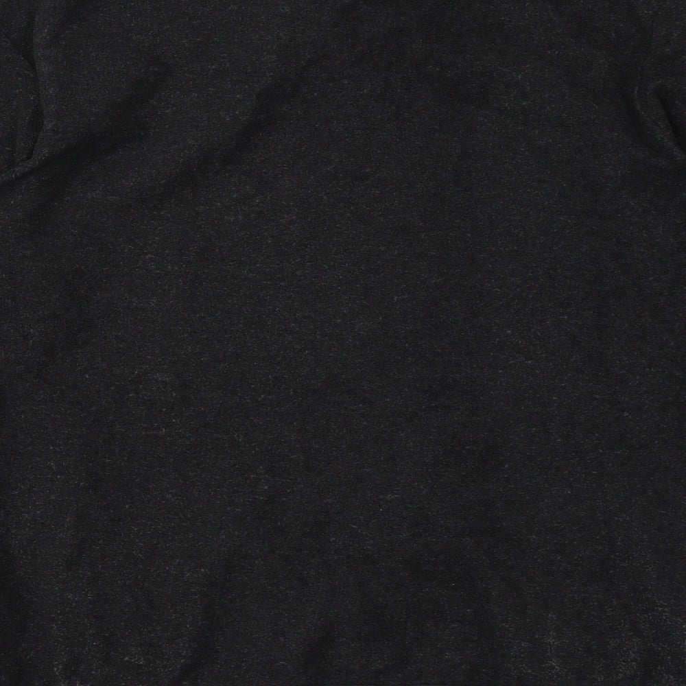 TITLE Womens Grey  Polyester Full Zip Sweatshirt Size 10  Zip