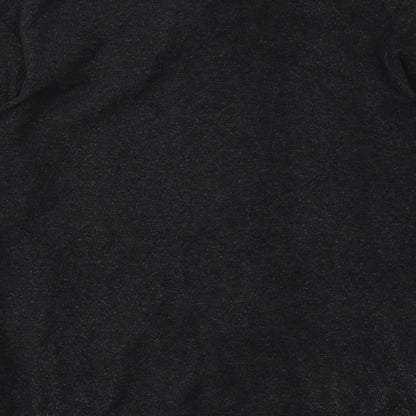 TITLE Womens Grey  Polyester Full Zip Sweatshirt Size 10  Zip