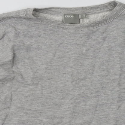 Womens UK Size 8 ASOS Grey Pullover Sweatshirt