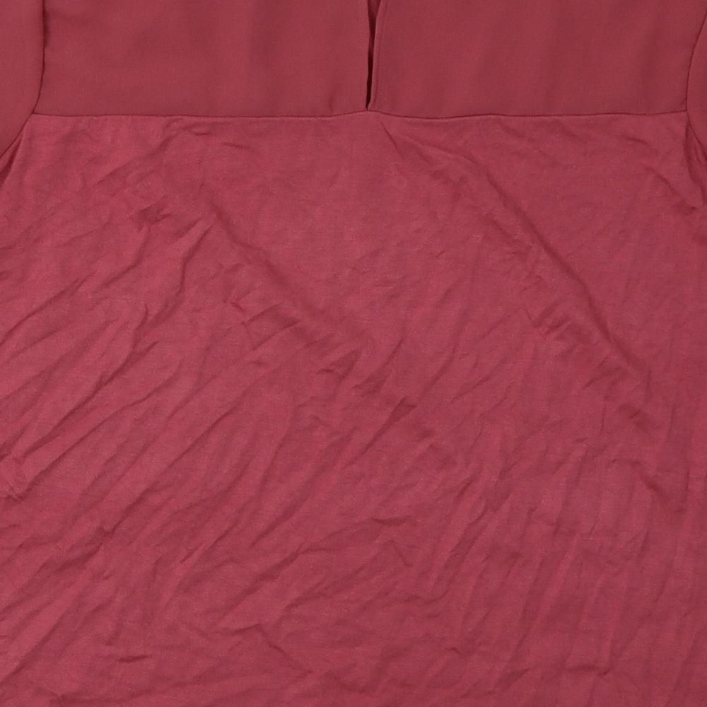 Womens UK Size 10 NEXT Pink Basic T-Shirt
