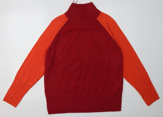 Womens UK Size S Marks and Spencer Red Pullover Sweatshirt
