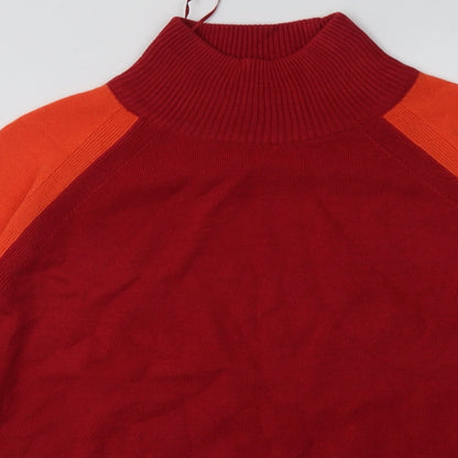 Womens UK Size S Marks and Spencer Red Pullover Sweatshirt