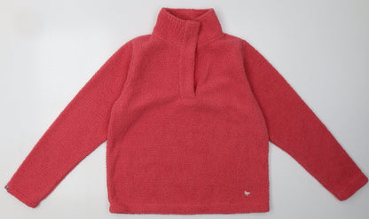 Womens UK Size M EWM Pink Pullover Sweatshirt