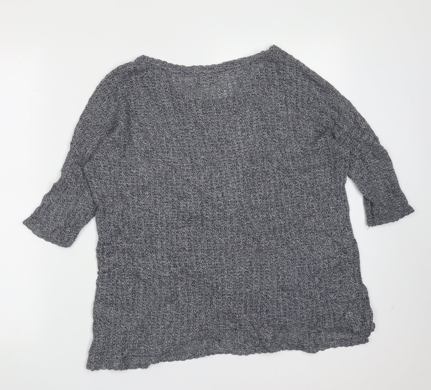 Womens UK Size S Zara Blue Pullover Jumper