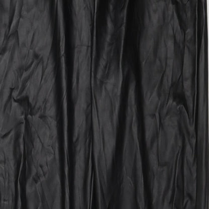 Primark Womens Black  Polyester Carrot Trousers Size S L28 in Extra-Slim  - Leggings