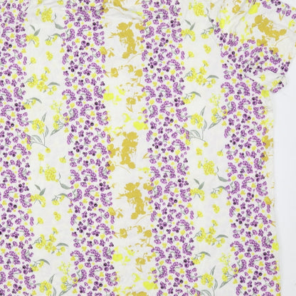 Womens UK Size 20 Principles Ivory Basic Blouse
