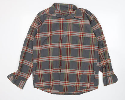 Mens UK Size S Cuba Collection Multicoloured  Button-Up Long Sleeve Casual Shirt