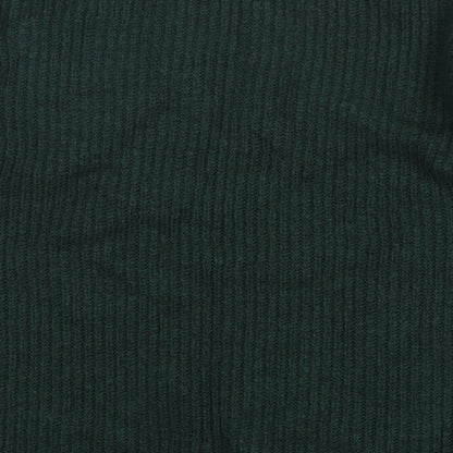 George  Womens Green Round Neck  Acrylic Pullover Jumper Size M