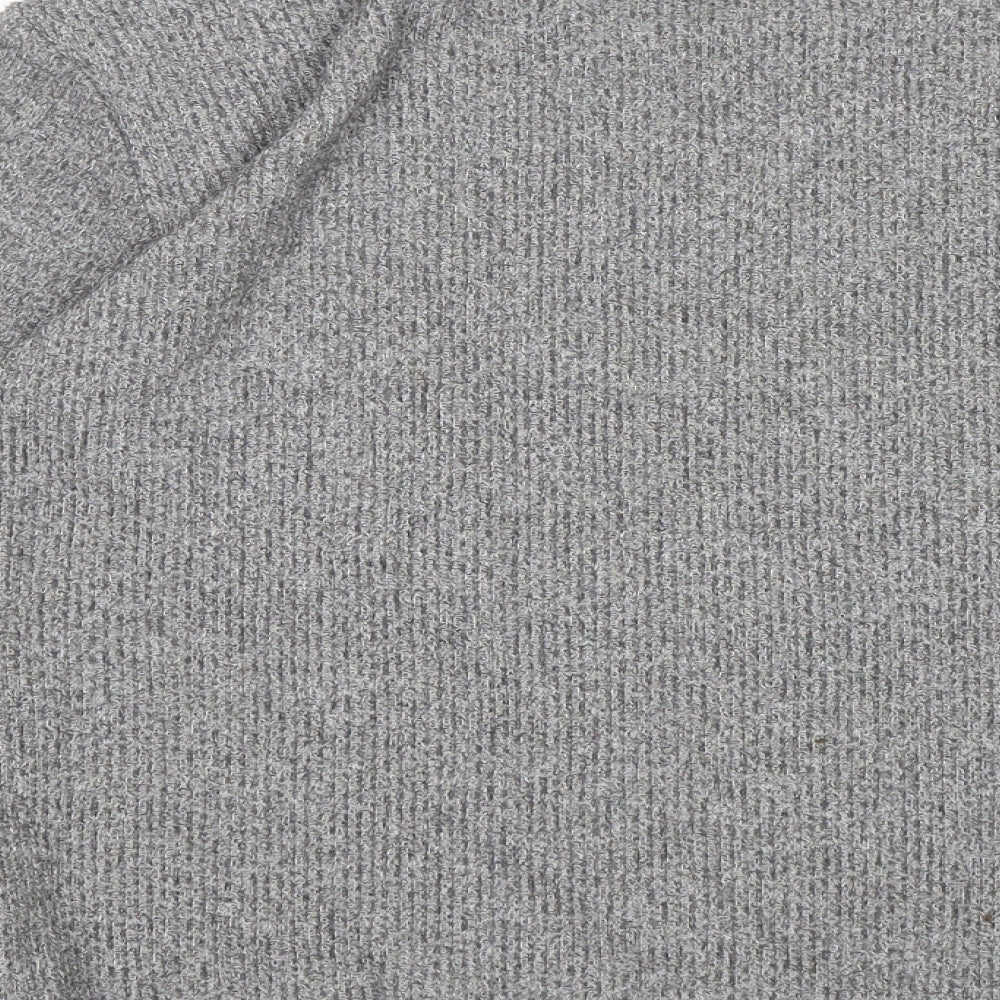 JEFF&CO Womens Grey  Viscose Top Pyjama Top Size 8