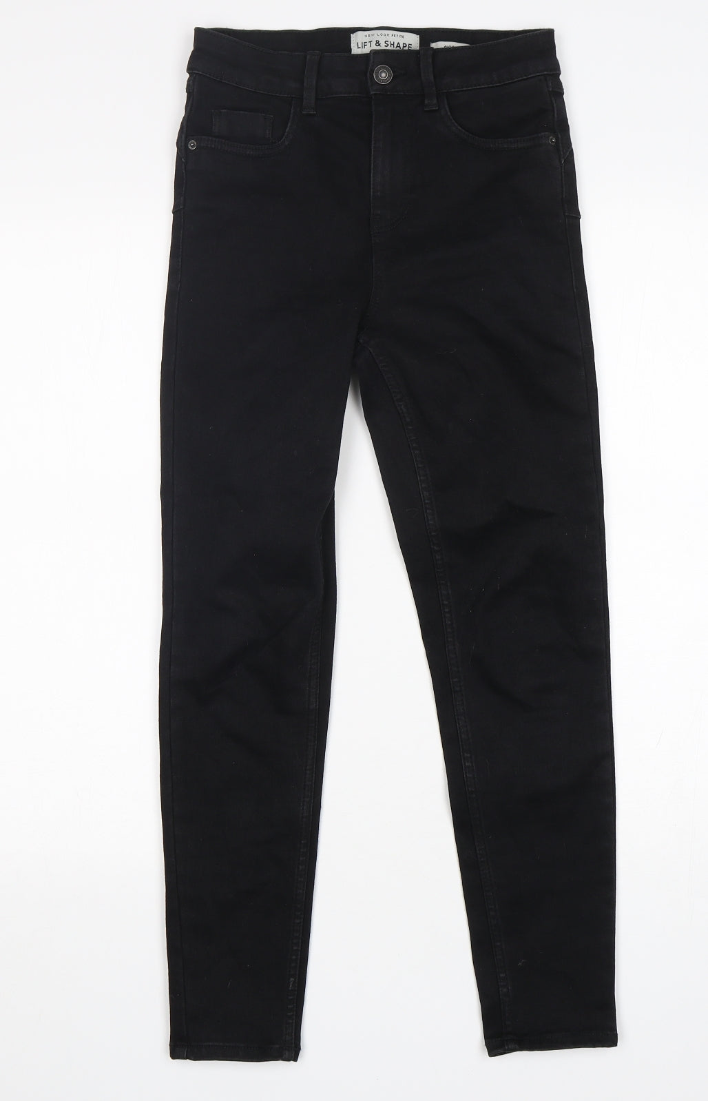 New Look Womens Black  Cotton Skinny Jeans Size 6 L26 in Regular