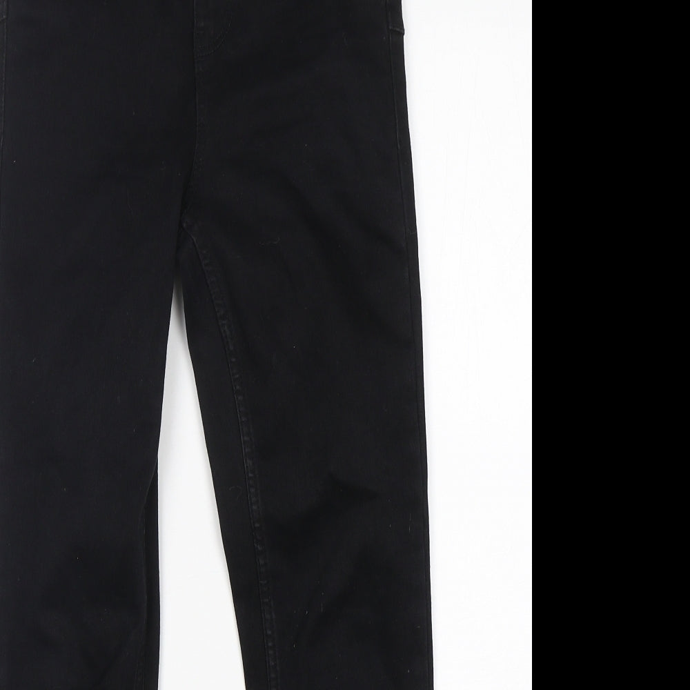 New Look Womens Black  Cotton Skinny Jeans Size 6 L26 in Regular