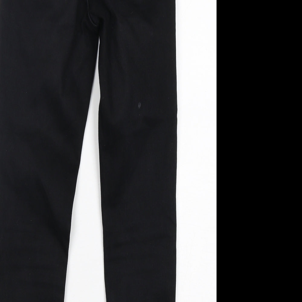 New Look Womens Black  Cotton Skinny Jeans Size 6 L26 in Regular
