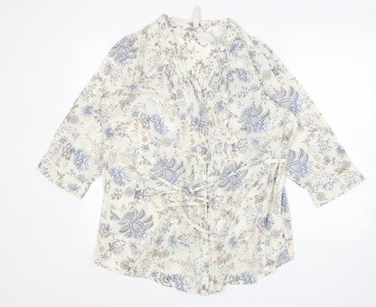 Womens UK Size 18 Preworn Multicoloured Basic Button-Up