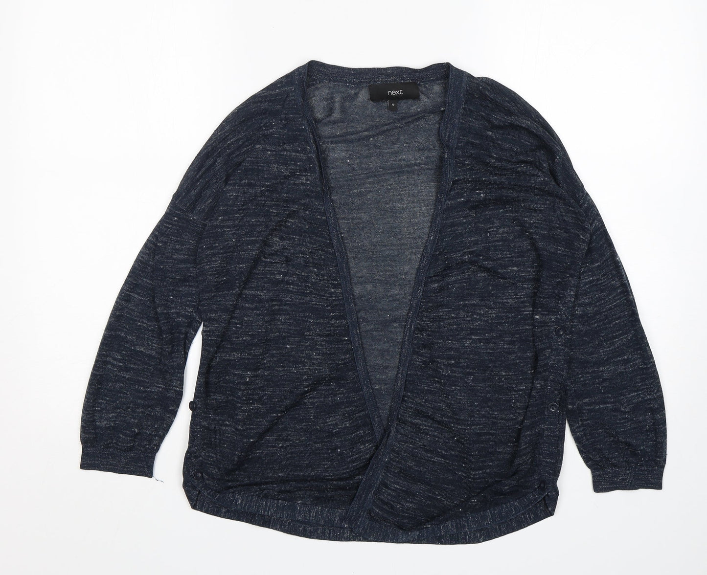 Womens UK Size 10 NEXT Blue Cardigan Jumper