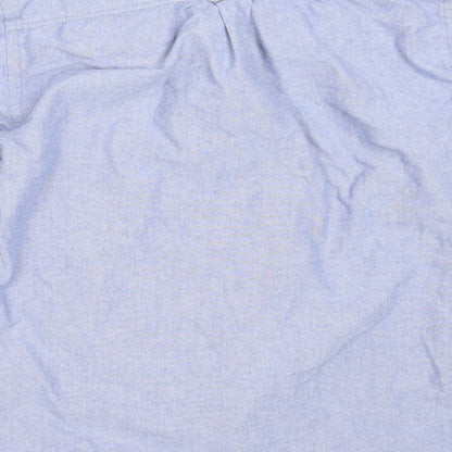 Mens UK Size S NEXT Blue  Button-Up Long Sleeve Casual Shirt