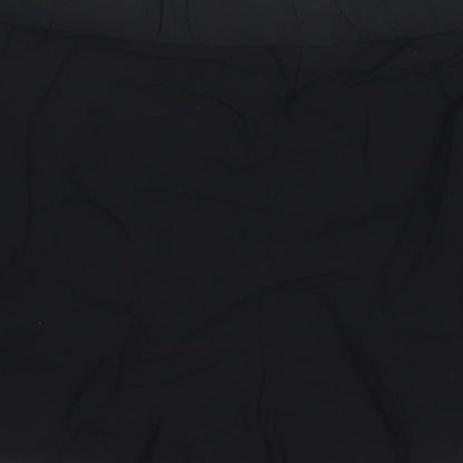 Primark Womens Black  Viscose Hot Pants Shorts Size 8  Regular