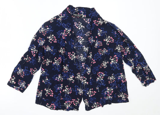 Womens UK Size 12 Select Blue Cardigan Jumper