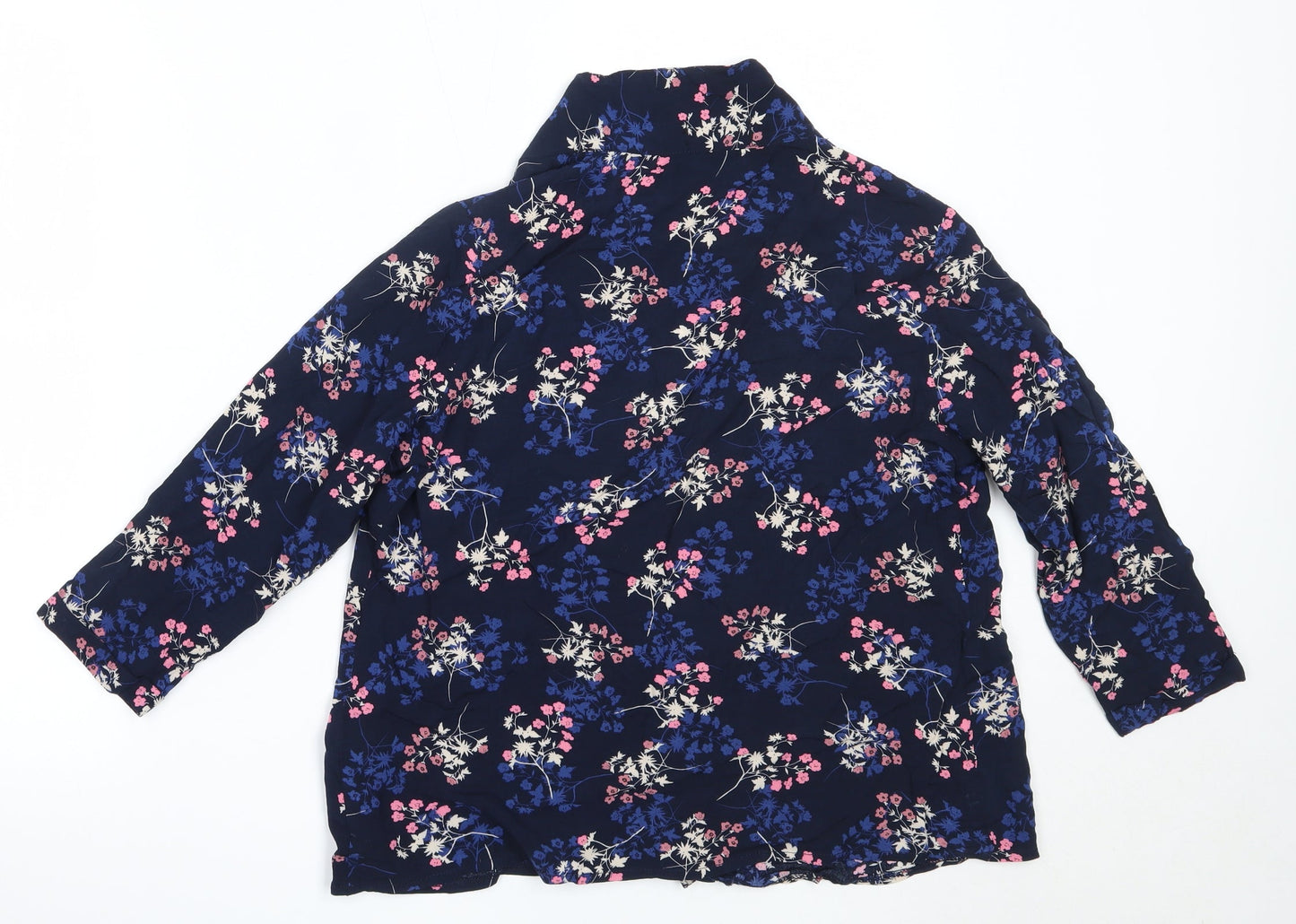 Womens UK Size 12 Select Blue Cardigan Jumper