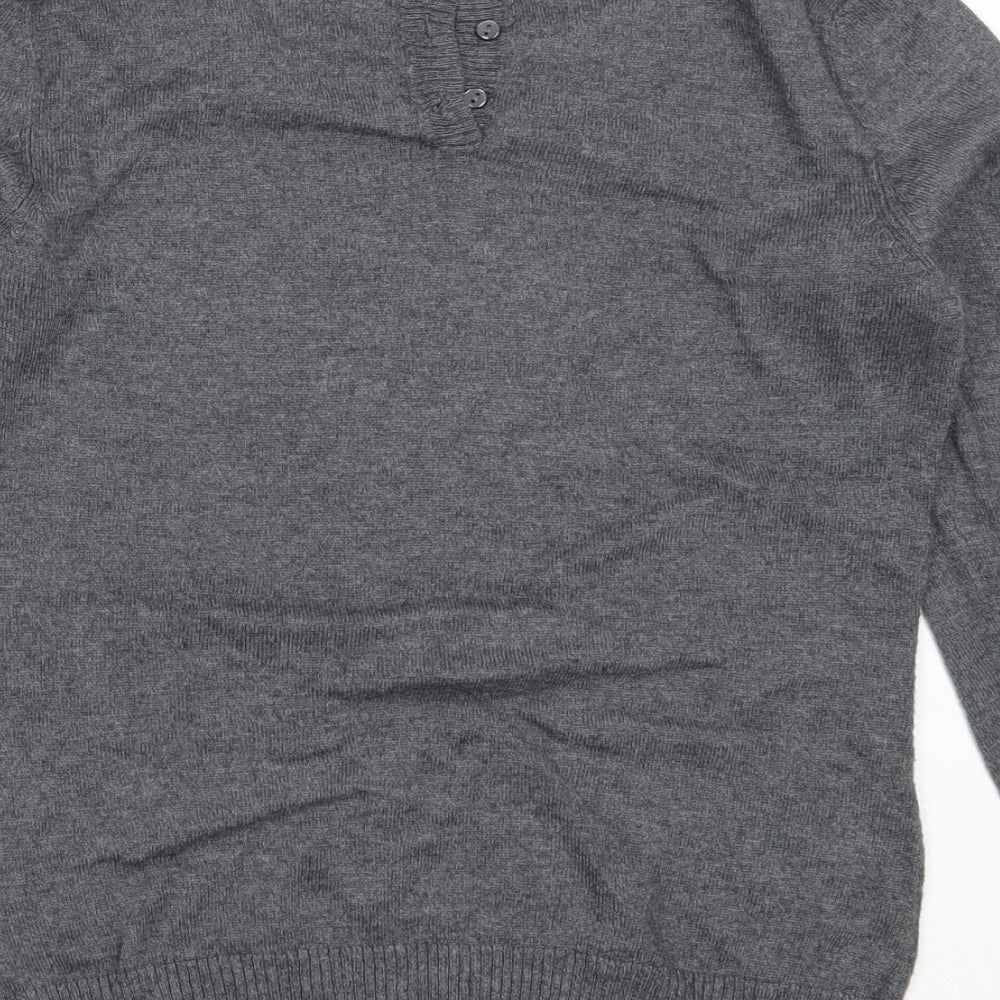 Womens UK Size S H&M Grey Pullover Jumper