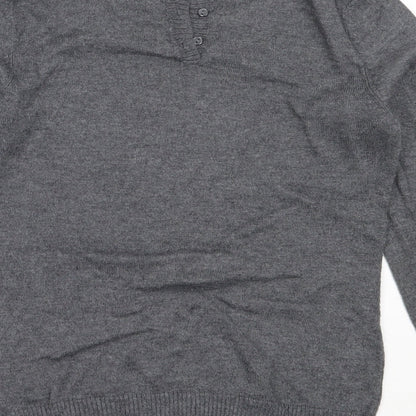 Womens UK Size S H&M Grey Pullover Jumper