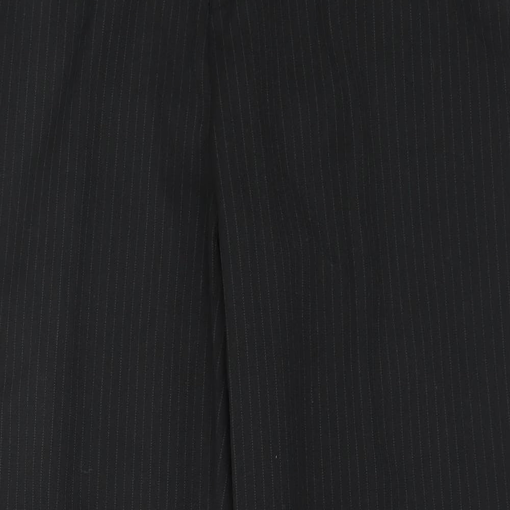 Burton Mens Black  Polyester Trousers  Size 34 in L30 in Regular