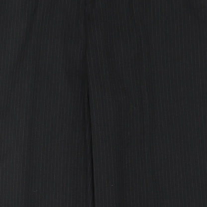 Burton Mens Black  Polyester Trousers  Size 34 in L30 in Regular