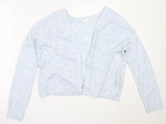 Womens UK Size XS H&M Blue Cardigan Jumper