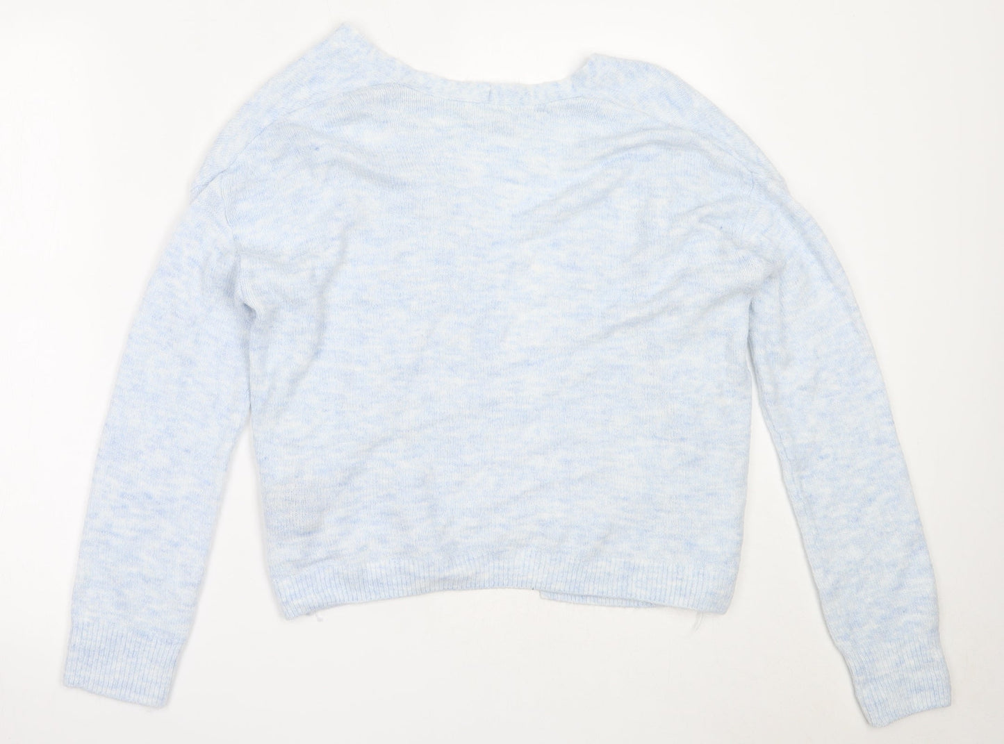 Womens UK Size XS H&M Blue Cardigan Jumper