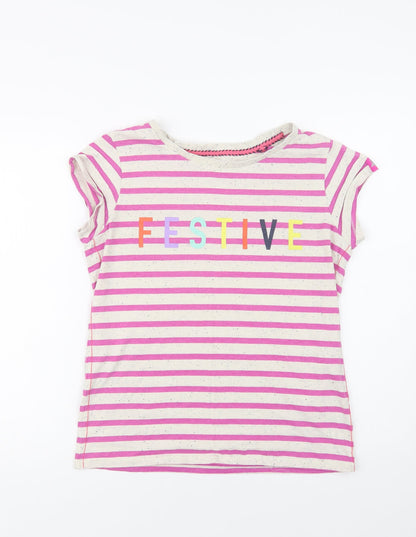 Womens UK Size S NEXT Purple Basic T-Shirt