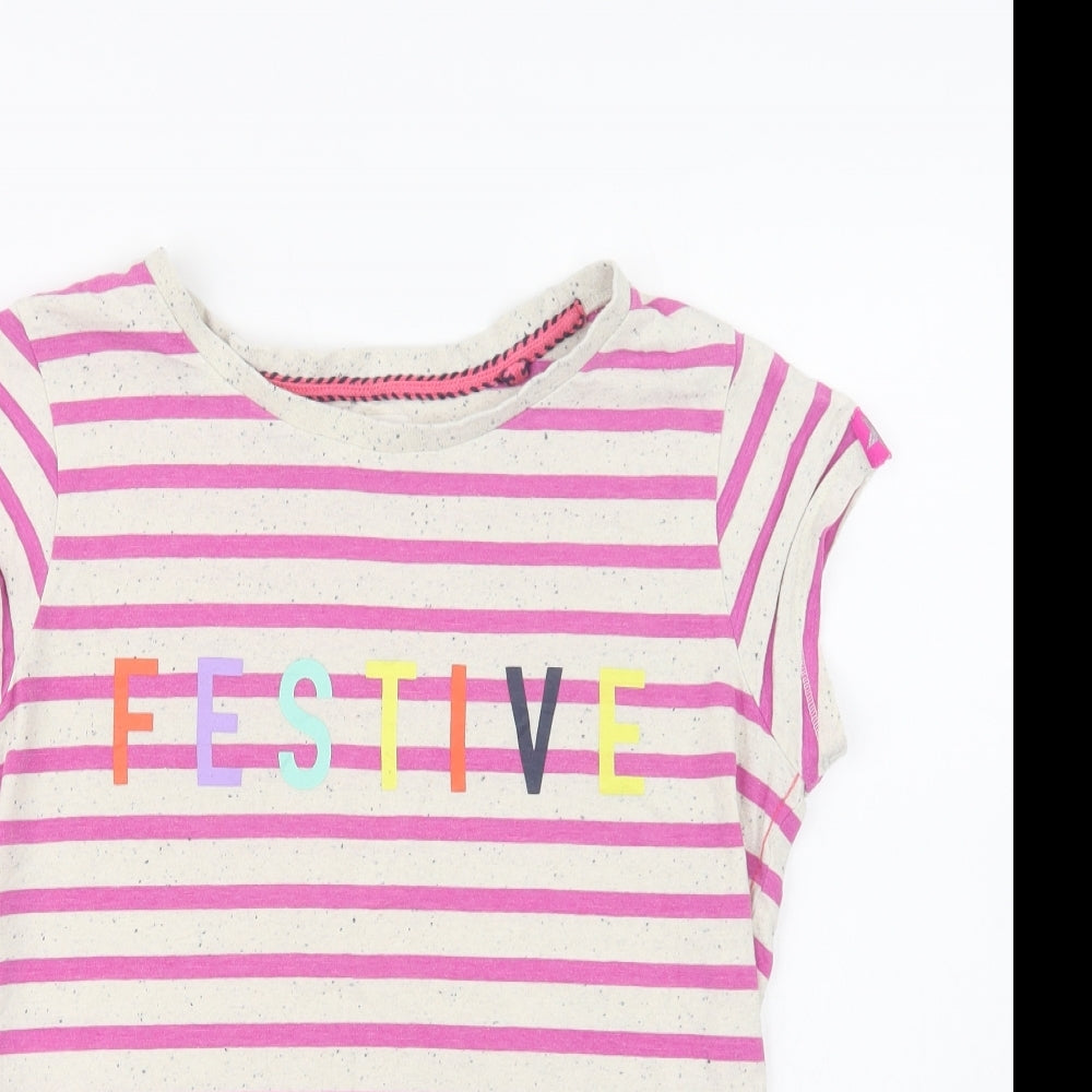 Womens UK Size S NEXT Purple Basic T-Shirt
