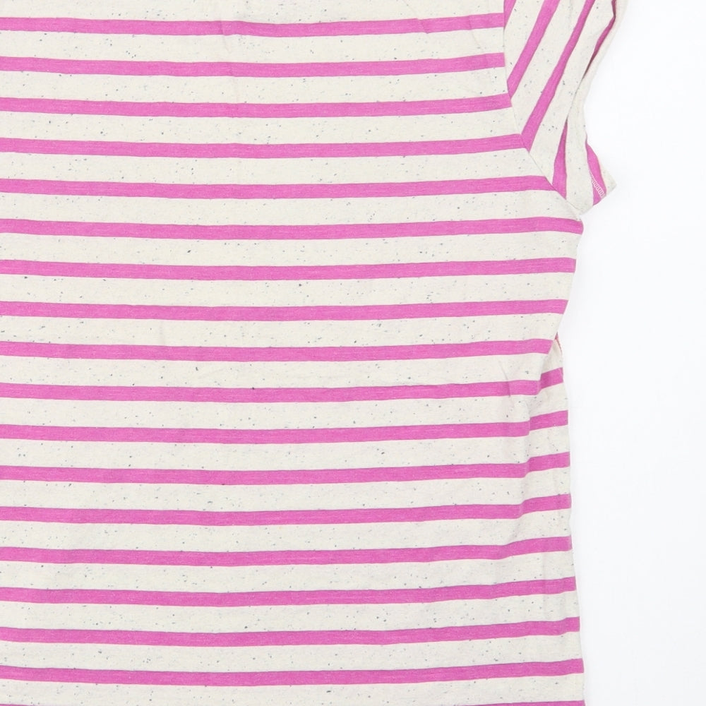 Womens UK Size S NEXT Purple Basic T-Shirt
