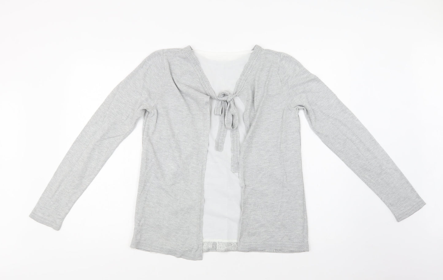 Womens UK Size 8 Dorothy Perkins Grey Pullover Jumper