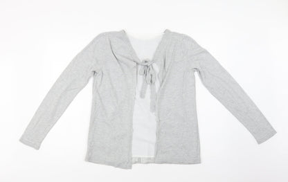 Womens UK Size 8 Dorothy Perkins Grey Pullover Jumper