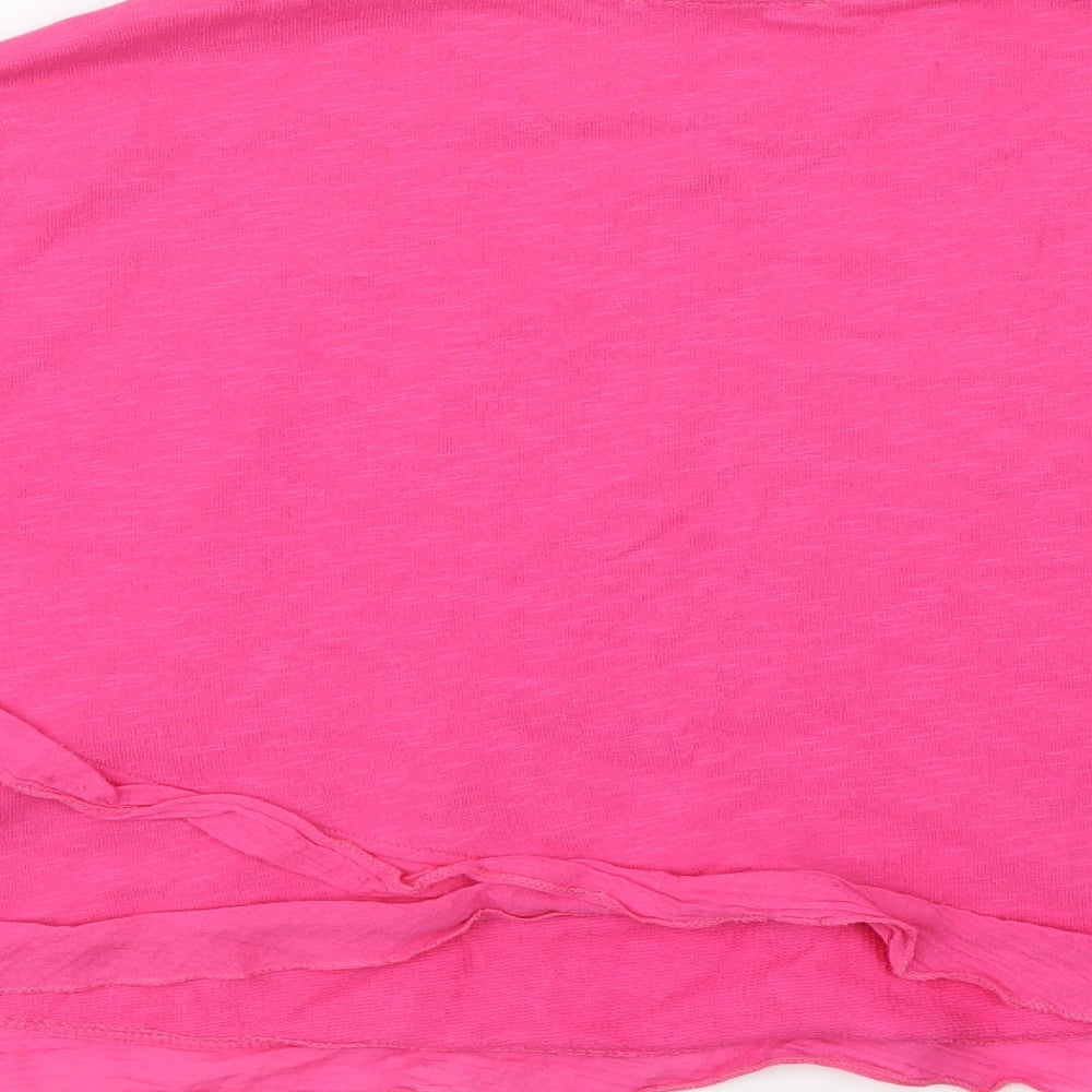Zara Girls Pink  Cotton Pullover Sweatshirt Size 11-12 Years