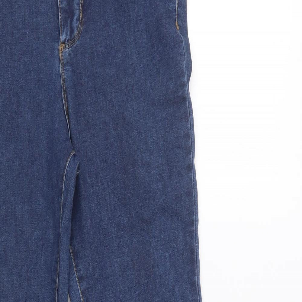 Primark Womens Blue  Cotton Jegging Jeans Size 10 L30 in Regular Button