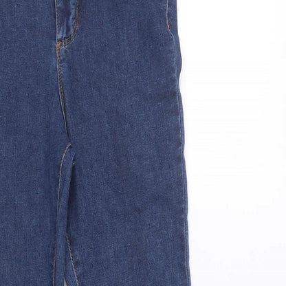 Primark Womens Blue  Cotton Jegging Jeans Size 10 L30 in Regular Button