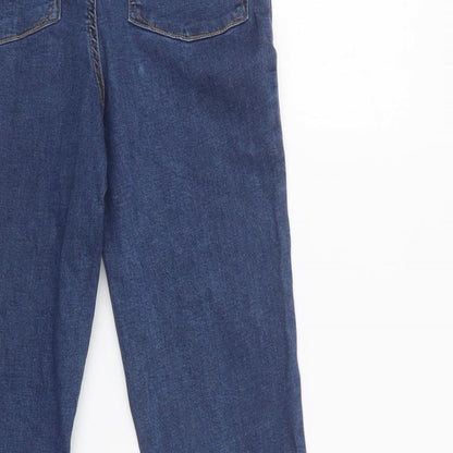 Primark Womens Blue  Cotton Jegging Jeans Size 10 L30 in Regular Button