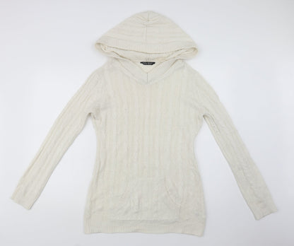 Womens UK Size 16 Select Ivory Pullover Jumper
